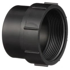 Charlotte Pipe 3 in. Spigot X 3 in. D FPT ABS Cleanout