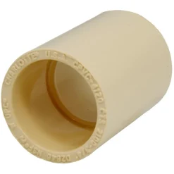 Charlotte Pipe FlowGuard 3/4 in. Slip X 3/4 in. D Slip CPVC Coupling 10 pk