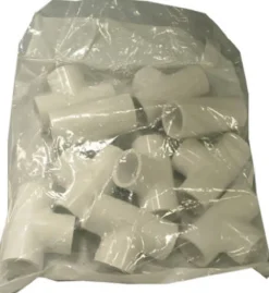 Charlotte Pipe Schedule 40 1/2 in. Slip X 1/2 in. D Slip PVC Tee 10 pk