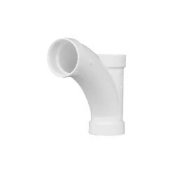 Charlotte Pipe Schedule 40 2 in. Hub X 2 in. D Hub PVC Long Turn Wye 1 pk