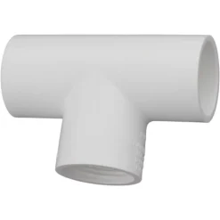 Charlotte Pipe Schedule 40 PVC Tee (Pack of 25)