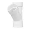 Charlotte Pipe Schedule 40 3 in. Hub X 3 in. D Hub PVC Wye 1 pk