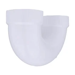 Charlotte Pipe Schedule 40 2 in. Hub X 2 in. D Hub PVC U-Bend 1 pk
