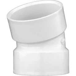 Charlotte Pipe Schedule 40 3 in. Hub X 3 in. D PVC Elbow 1 pk