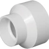 Charlotte Pipe Schedule 40 1-1/2 in. Hub X 3 in. D Hub PVC Reducing Coupling 1 pk