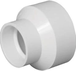 Charlotte Pipe Schedule 40 1-1/2 in. Hub X 3 in. D Hub PVC Reducing Coupling 1 pk