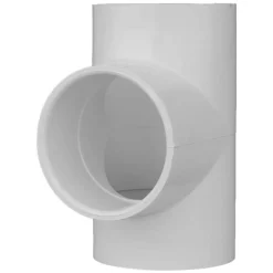 Charlotte Pipe Schedule 40 2 in. Slip X 2 in. D Slip PVC Tee 1 pk