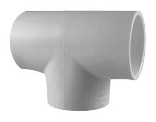 Charlotte Pipe Schedule 40 2 in. Slip X 2 in. D Slip PVC Tee 1 pk