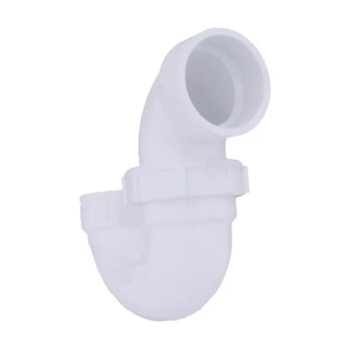 Charlotte Pipe Schedule 40 1-1/2 in. Hub X 1-1/2 in. D Hub PVC P-Trap with Union 1 pk