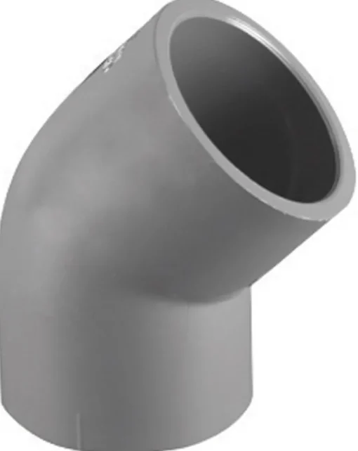 Charlotte Pipe Schedule 80 2 in. Slip X 2 in. D Slip PVC Elbow 1 pk