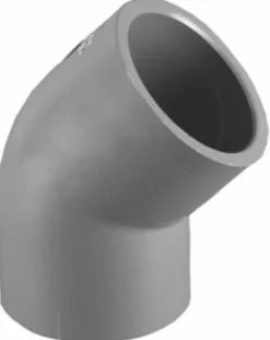 Charlotte Pipe Schedule 80 2 in. Slip X 2 in. D Slip PVC Elbow 1 pk