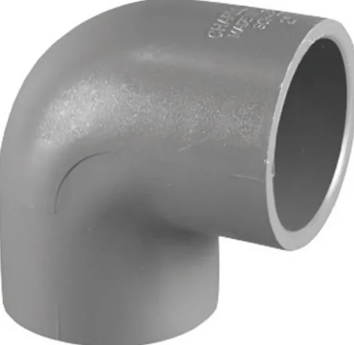 Charlotte Pipe Schedule 80 1-1/2 in. Slip X 1-1/2 in. D Slip PVC Elbow 1 pk