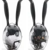 Chef'n Black/Clear Plastic Salt and Pepper Grinder Set