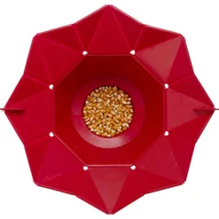 Chef'n Pop Top Red Silicone Popcorn Popper 10 oz