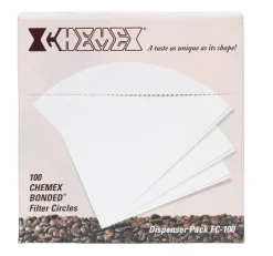 Chemex 10 cups Circle Coffee Filter 100 ct