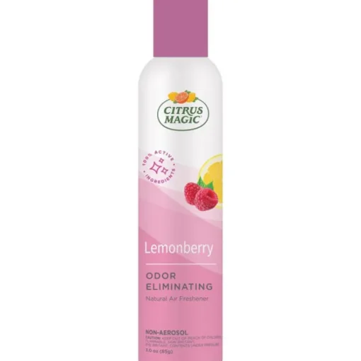 Citrus Magic Lemon Berry Scent Air Freshener Spray 3 oz. Aerosol (Pack of 6)