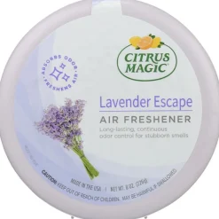 Citrus Magic Odor Absorber - Solid Lavender - Case of 6 - 8 oz