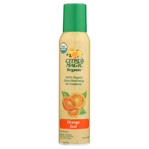 Citrus Magic Orange Zest Scent Air Freshener Spray 3 oz Aerosol