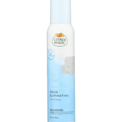 Citrus Magic Pure Linen Scent Air Freshener Spray 3 oz. Aerosol (Pack of 6)