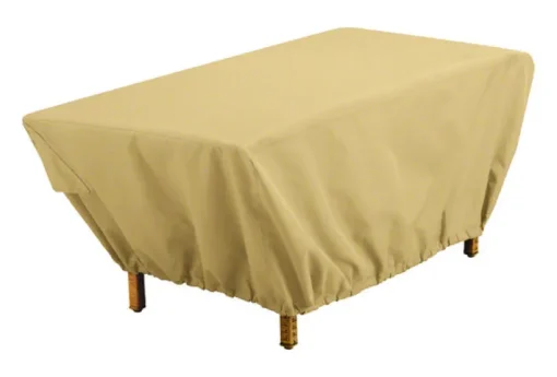 Classic Accessories 18 in. H X 25 in. W X 48 in. L Brown Polyester Coffee Table Cover