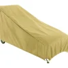 Classic Accessories Terrazzo 29 in. H X 28 in. W X 65 in. L Brown Polyester Chaise Lounge Cover