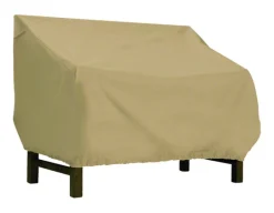 Classic Accessories Terrazzo 31 in. H X 32 in. W X 75 in. L Brown Polyester Loveseat Cover