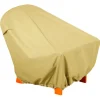 Classic Accessories Terrazzo 45 in. H X 25.5 in. W X 33.5 in. L Brown Polyester Chair Cover