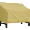 Classic Accessories Terrazzo 31 in. H X 32 in. W X 87 in. L Sand Polyester Loveseat Cover