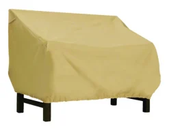 Classic Accessories Terrazzo 31 in. H X 32 in. W X 87 in. L Sand Polyester Loveseat Cover