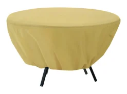 Classic Accessories Terrazzo 23 in. H X 50 in. W X 50 in. L Brown Polyester Table Cover