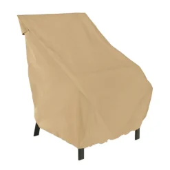 Classic Accessories Terrazzo 26 in. H X 25.5 in. W X 28.5 in. L Beige Polyester Chair Cover