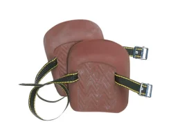 CLC 5.25 in. L X 2 in. W Rubber Knee Pads Brown