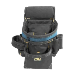 CLC 28 pocket Ballistic Nylon Tool Belt with Suspenders 23 in. L X 16-1/2 in. H Black 29 in. 46 in.