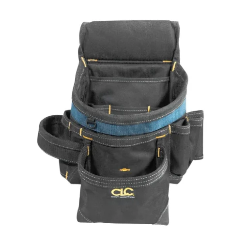 CLC 28 pocket Ballistic Nylon Tool Belt with Suspenders 23 in. L X 16-1/2 in. H Black 29 in. 46 in.