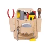 CLC 6 pocket Leather Maintenance/Electrician's Pouch 10.5 in. L X 1 in. H Tan