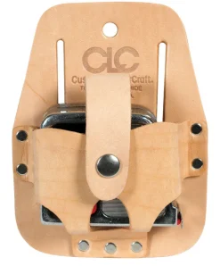 CLC 1 pocket Leather Tape Rule Holder 3.5 in. L X 4.5 in. H Tan