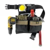 CLC 5 pocket Polyester Fabric Tool and Nail Belt 12.25 in. L X 15.5 in. H Black 29 in.