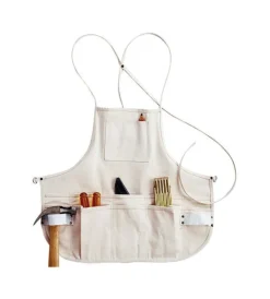 CLC Heavy Duty 12 pocket Canvas Tool Apron White 1 pk