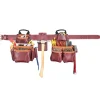 CLC Signature Elite Pro 18 pocket Leather Framers Combo Tool Belt 24 in. L Brown L 29 in. 42 in.
