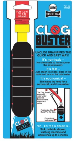 Clog Buster Clogbuster 0 ft. L Drain Unclogger