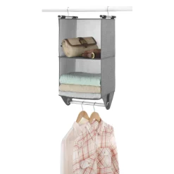 CLOSET ORGN FAB 2SC GRY
