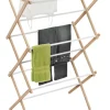 CLOTHES DRYING RACK WOOD
