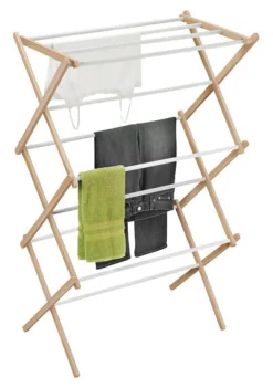CLOTHES DRYING RACK WOOD