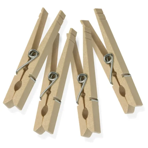 CLOTHES PINS WOOD 24PC