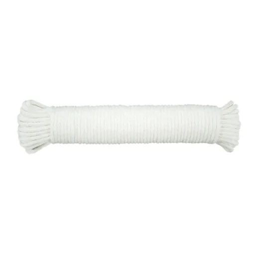 CLOTHLINE ROPE WH 7/32"
