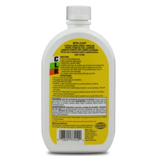 CLR No Scent Metal Cleaner 12 ounce Liquid