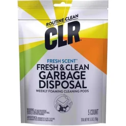 CLR Clean Fresh Scent Garbage Disposal Cleaner Pods for Indoor Use (Pack of 6)