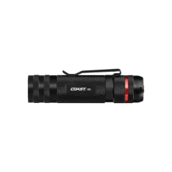Coast Aluminum Black Pure Beam Focusing AAA LED Flashlight 4.5 L in. 480 lm 72 CRI 6900K
