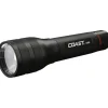 Coast Black Aluminum Alkaline Battery LED Flashlight with High/Low Switch 1400 lm, 10.87 L in.