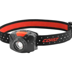 Coast FL60 415 lm Black LED Head Lamp AAA Battery